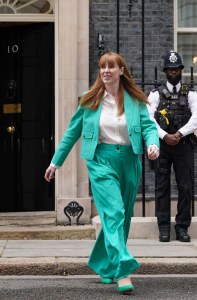 Angela Rayner leaves at 10 Downing Street, London, after being appointed Deputy Prime Minister and Secretary of State for Levelling Up, Housing, and Communities, following the landslide General Election victory for the Labour Party. Picture date: Friday July 5, 2024.
