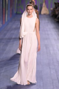 Christian Dior Fall 2024 Couture collection at Couture Fashion Week.