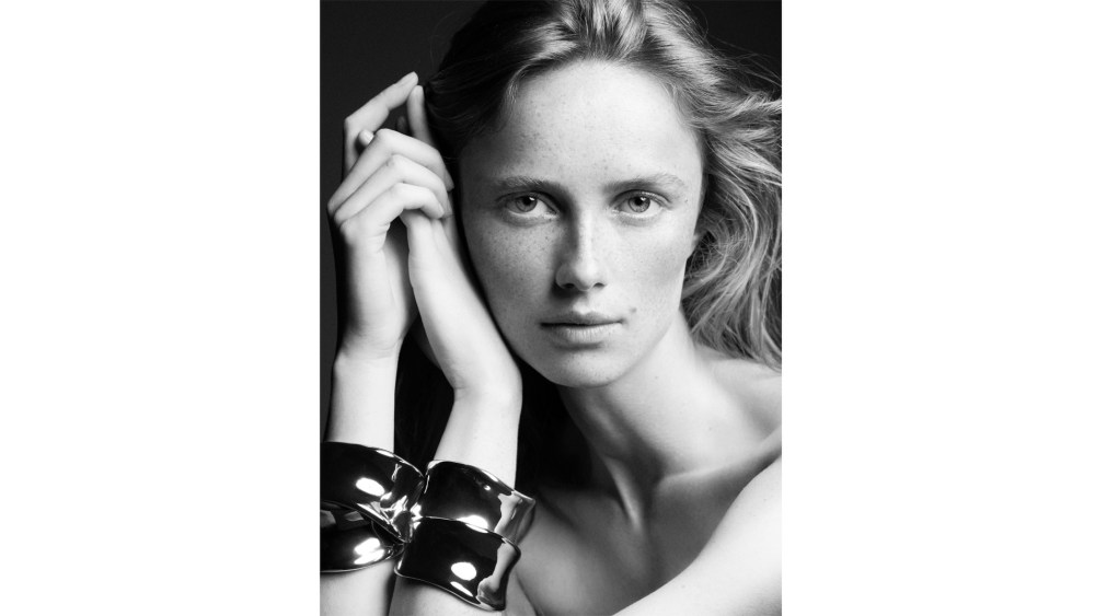 Ryanne Von Rompaey in the fall Cos campaign.