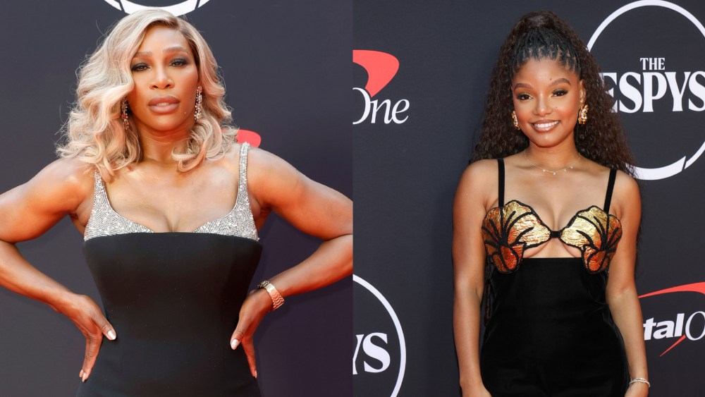 Serena Williams and Halle Bailey at the 2024 ESPY Awards on Thursday in Los Angeles, best dressed