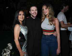 Salma Hayek and Sabato De Sarno