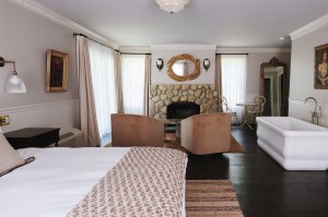 Guest room at Lost Fox Inn