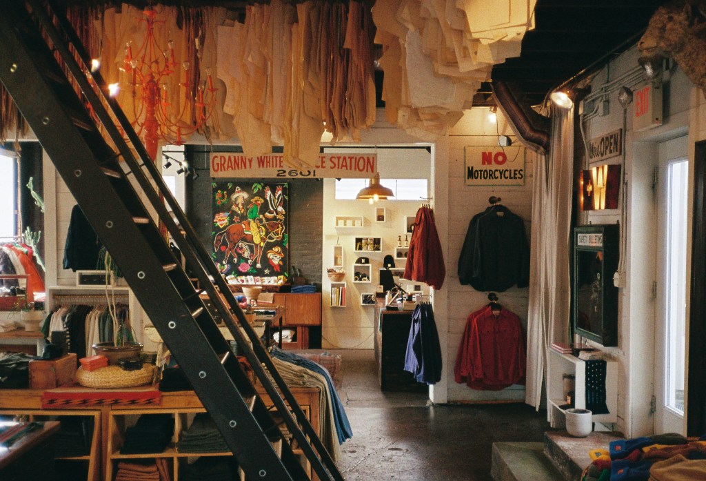 Imogene + Willie's Nashville store.