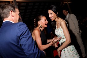 Jennifer Fisher and Huma Abedin