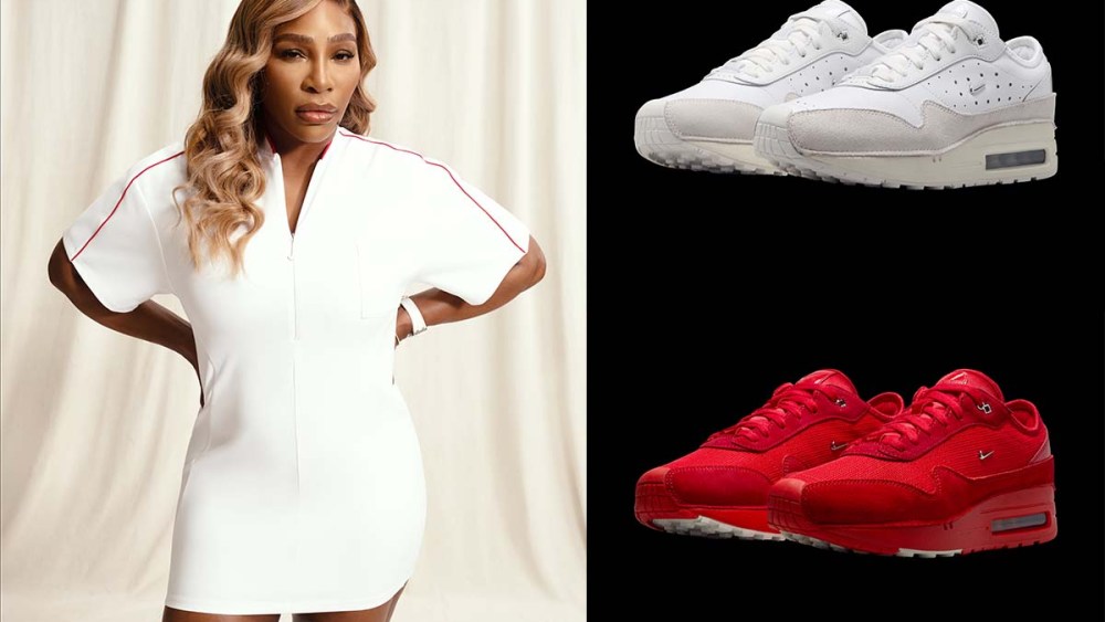 Nike, Jacquemus, Air Max 1, sneakers, Serena Williams, collaboration