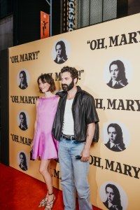 Rebecca Hall and Morgan Spector