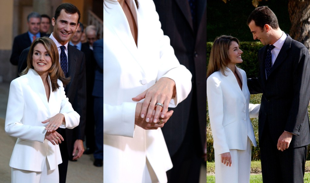 Queen Letizia of Spain’s Engagement Ring Debuts at Announcement With King Felipe: A Look Back [PHOTOS]