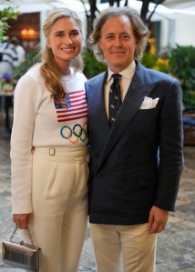 Lauren Bush and David Lauren