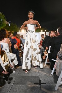 A look from RHOBH Star Sutton Stracke’s Fashion Show.