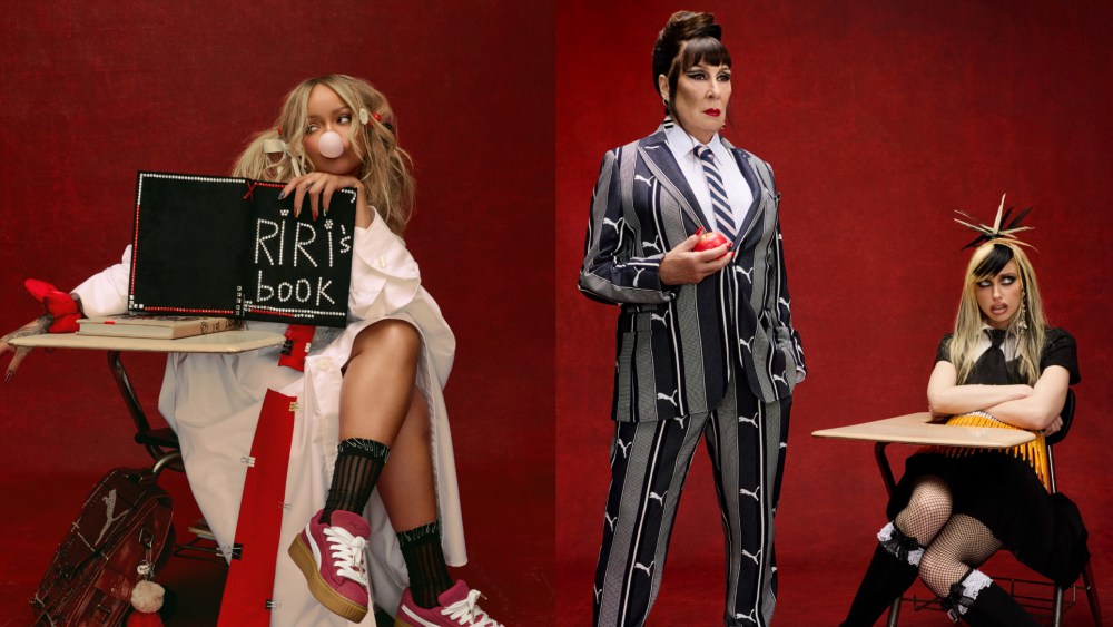 Rihanna, Anjelica Houston and Chloe Cherry for Fenty x Puma.