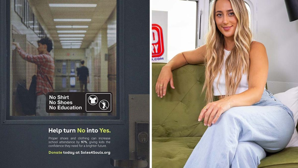 Soles4Souls, campaign, not into yes, Ashley Cooke, shoe donation, donations, charity