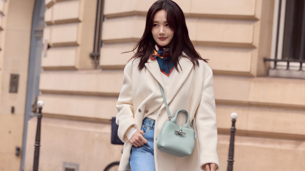 Yitong Li, Longchamp's latest brand ambassador in China.