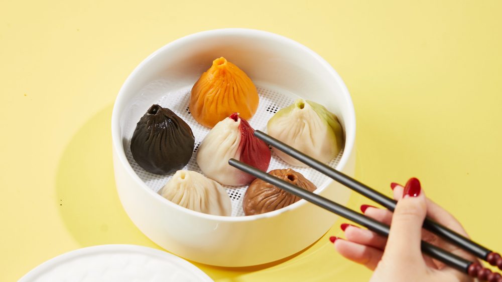The classic soup dumpling at Nu Xiang Mu Dou.