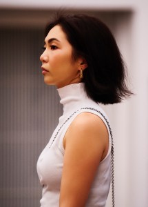 Street style in Seoul, South Korea.