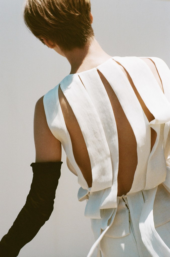 Loop-back dress from Circ x Zara collaboration.