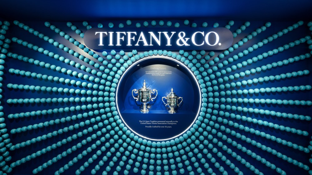 Tiffany & Co. hosts U.S. Open popup