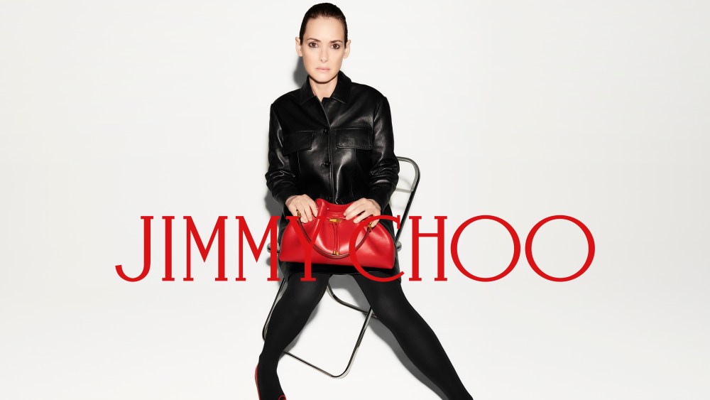 Winona Ryder stars in Jimmy Choo's fall 2024 campaign.