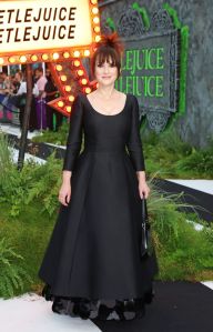 LONDON, ENGLAND - AUGUST 29: Winona Ryder attends the UK Premiere of "Beetlejuice Beetlejuice" at Cineworld Leicester Square on August 29, 2024 in London, England. (Photo by Hoda Davaine/Dave Benett/WireImage)