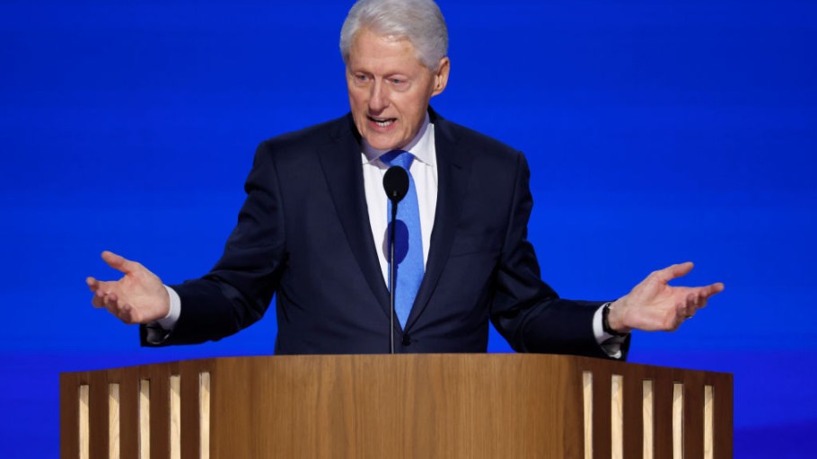 Former President Bill Clinton at the DNC Wednesday said Democrats have created more jobs than Republicans since 1989, in a ratio of 50:1.