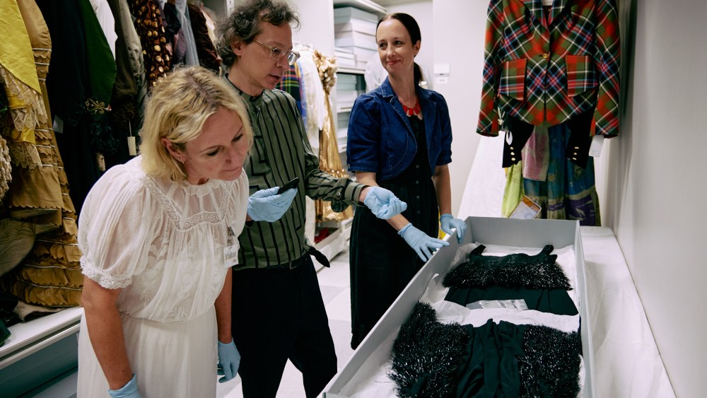 Sue Stemp, Mark Palmen and Christina Johnson, fashion statements, fidm museum