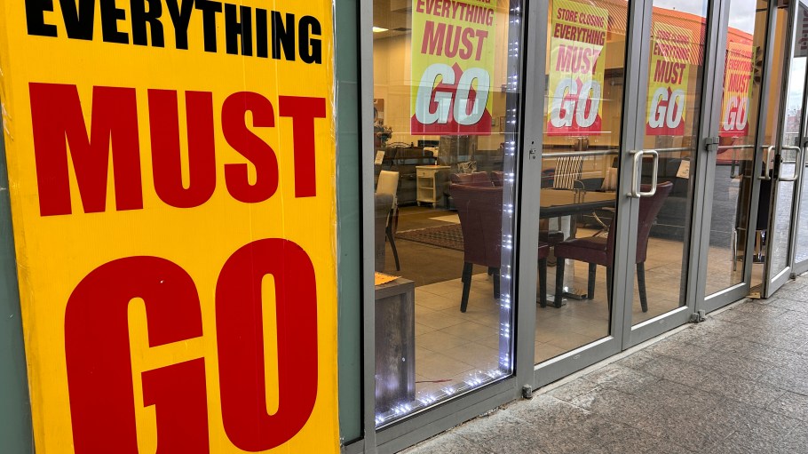 Coresight Research data shows that retail store closures are up by over 30 percent year on year.