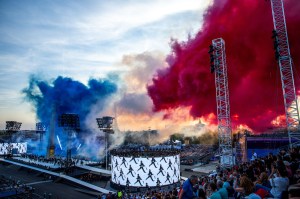 28 August 2024, France, Paris: Paralympics, Paris 2024, opening ceremony, Place de la Concorde. The opening ceremony of the Paralympic Summer Games begins with a dance and music show.