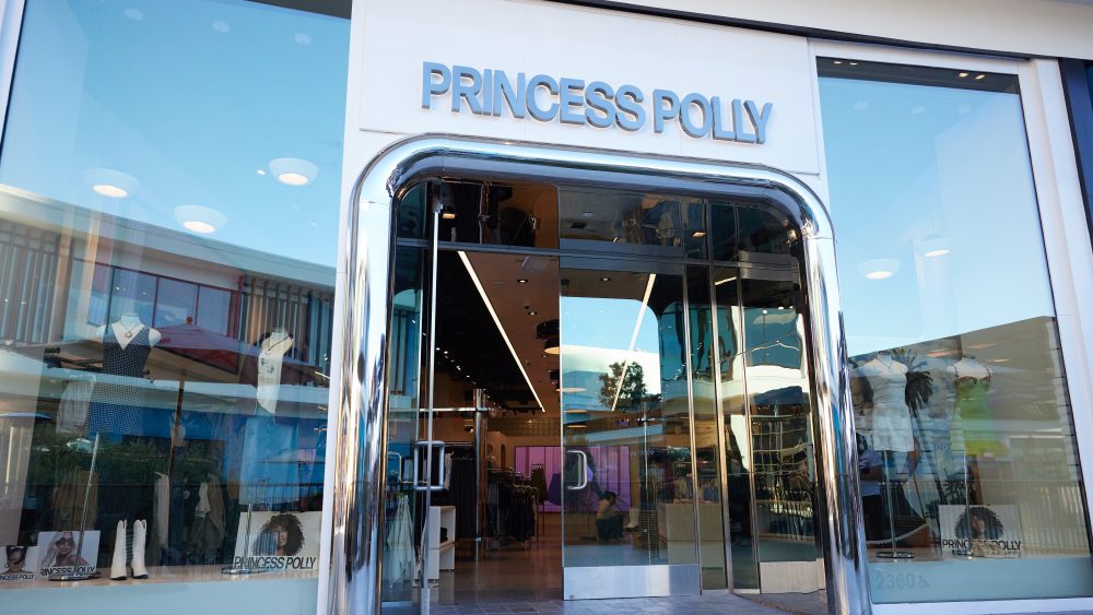 Princess Polly's store in Westfield Century City, Los Angeles.