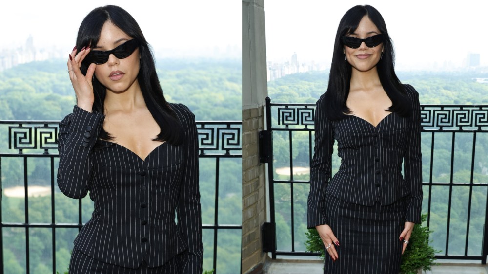 Jenna Ortega attends a "Beetlejuice Beetlejuice" photocall on Aug. 17 in New York.