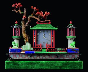 Japanese Temple and Garden Clock by Cartier Large © Tsuneharu Doi