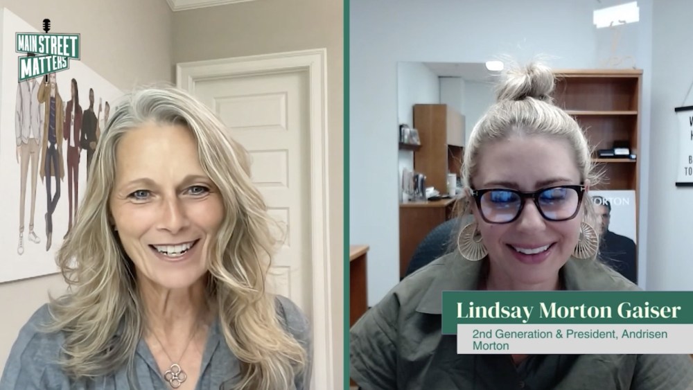 Therresa Zimmerman with Lindsay Morton Gaiser on the Main Street Matters podcast.