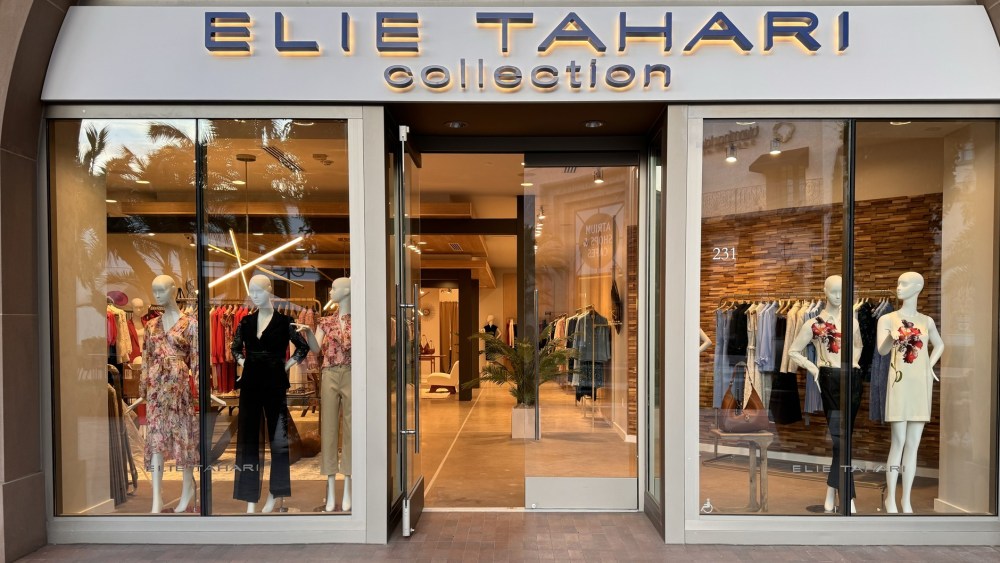The Elie Tahari Collection in the Fashion Island mall in Newport Beach, California.
