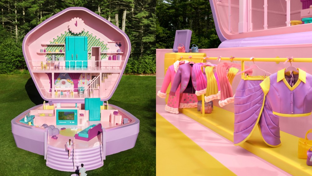 Polly Pocket’s Compact Airbnb, vacation rental, nostalgia, 90s, toys, mattel