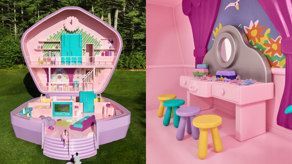 Polly Pocket’s Compact Airbnb, vacation rental, nostalgia, 90s, toys, mattel