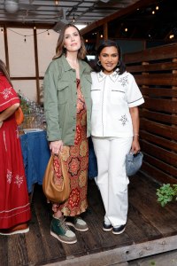 Mandy Moore and Mindy Kaling