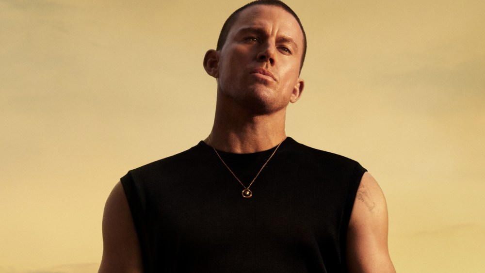 Channing Tatum fronting the advertising campaign for the Versace Eros Energy fragrance.