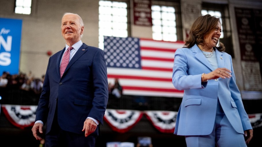 President Joe Biden and U.S. Vice President Kamala Harris.
