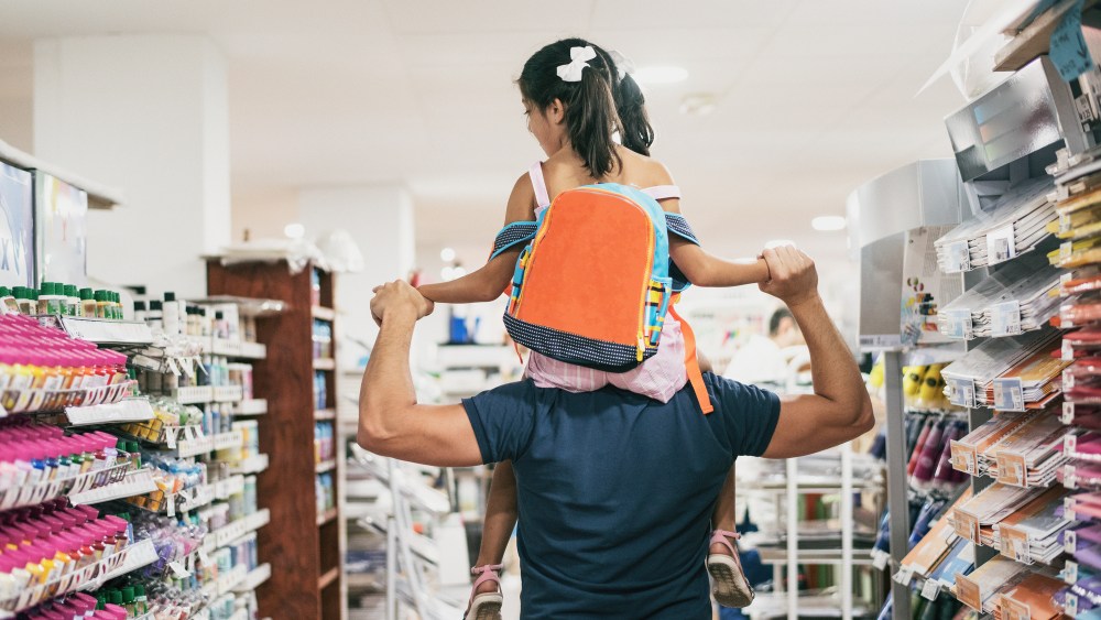 back to school shopping