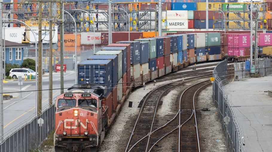A labor stoppage, either by an anticipated strike or a lockout by the two railroads, temporarily backlogged the movement of goods across the country’s supply chain, including grain, lumber, iron ore, coal and consumer goods.