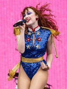 SAN FRANCISCO, CALIFORNIA - AUGUST 11: Chappell Roan performs on Day 3 of Outside Lands Festival 2024 at Golden Gate Park on August 11, 2024 in San Francisco, California. (Photo by Steve Jennings/FilmMagic)