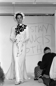 Christian Francis Roth bridal for fall 1990.