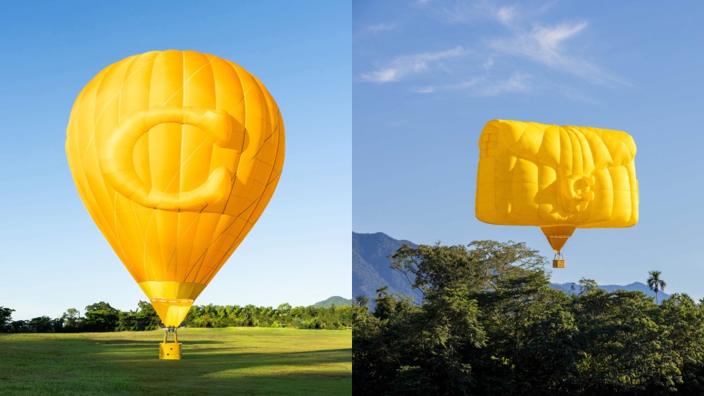 Coach Unveils Tabby Bag Hot Air Balloon in Taiwan [PHOTOS]
