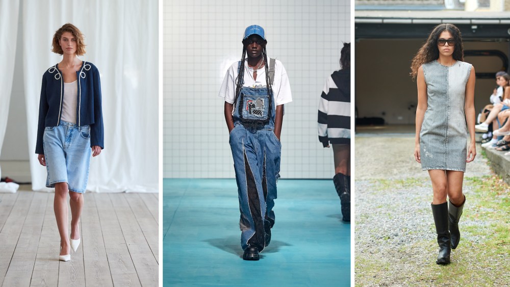 Slouchy and baggy jeans continue to reign.