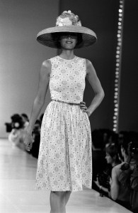Cynthia Rowley's "Luck be a Lady” collection, spring 1995.