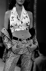Cynthia Rowley's "Luck be a Lady” collection, spring 1995.