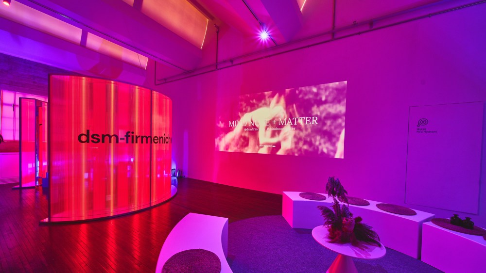 Inside the "Mind Nose + Matter“ exhibition in Shanghai.