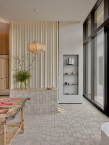 A look inside Frankie’s Bikinis first store located in Malibu, California.