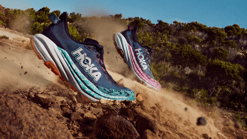 hoka, speedgoat, running shoe, sneakers, Deckers brands