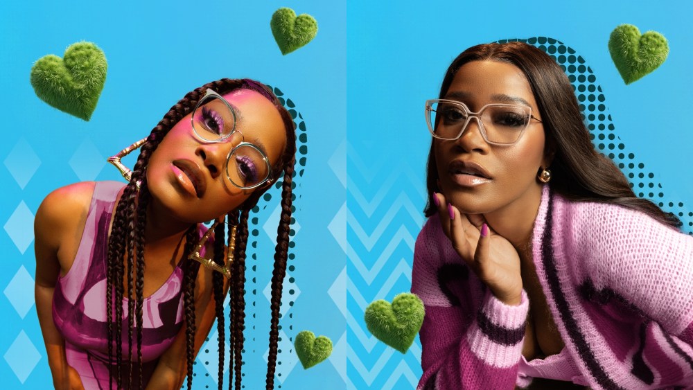 Keke Palmer for Zenni Optical's Vivid Remix collection.