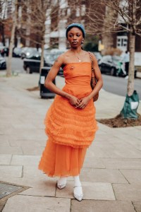 Street style at London RTW Fashion Week