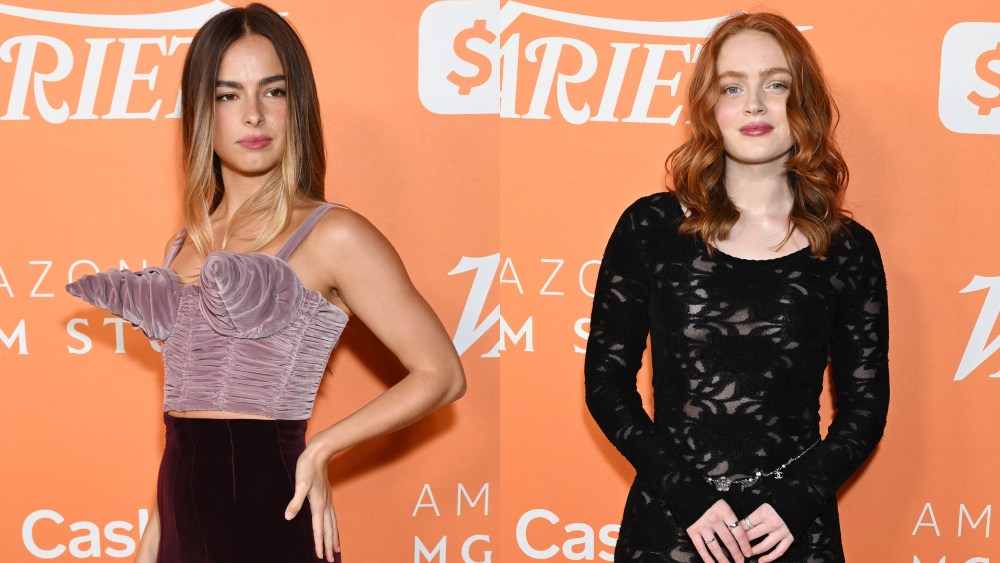 Addison Rae in Jean Paul Gaultier x Lotta Volkova, left, and Sadie Sink in Chanel at Variety's Power of Young Hollywood event on Aug. 8 in Santa Monica.